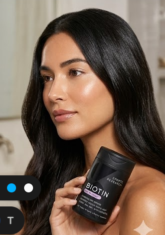 Biotina Max Strength 10,000 mcg – Cabello, Piel y Uñas | 120 Cápsulas Veganas